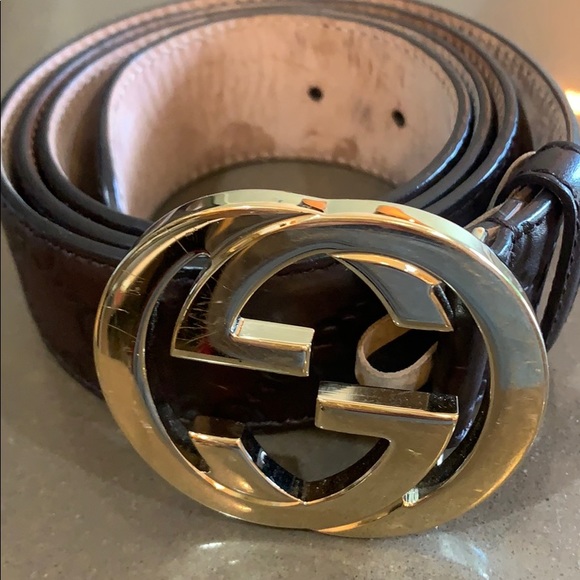 Gucci Accessories - Brown Gucci belt